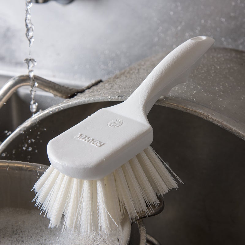SPARTA 4054102 Utility Scrub Brush, 8" x 3", White - Image 4